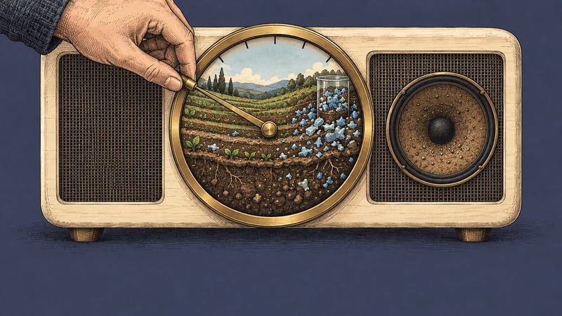 An experimental amplifier turns from a concentrated laboratory dose toward the quieter exposure of a field.