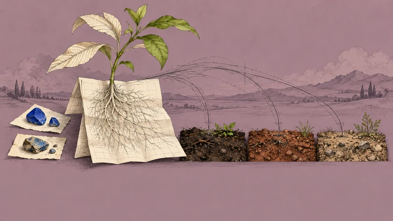 Can the finding take root outside?. Pooled results need confirmation across realistic doses, soils, seasons, and material histories. The illustration asks which findings can take root under field conditions.